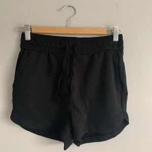 H&M Black Sweatshorts